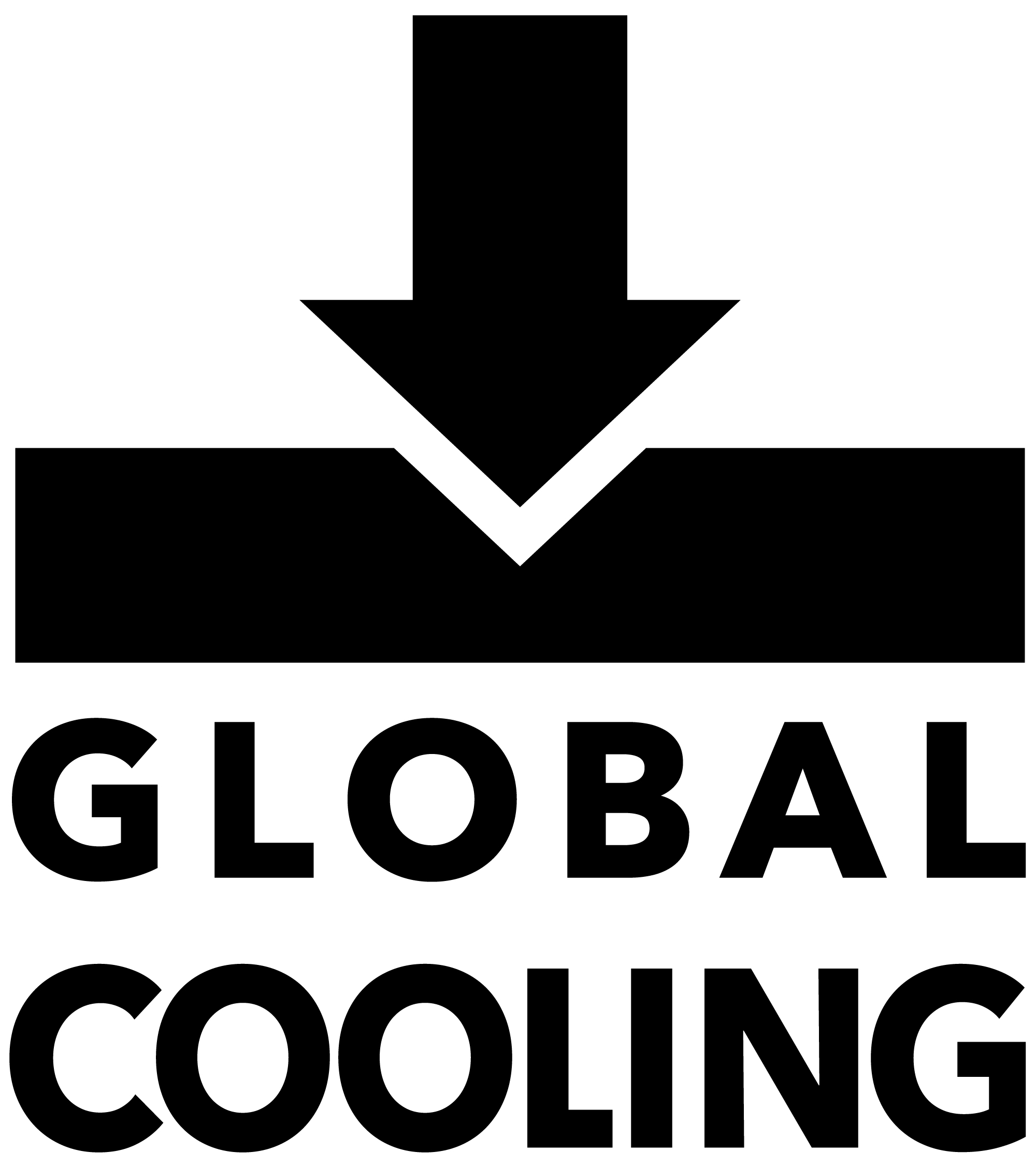 Logo Global Cooling – der Pfeiler der neuen Kohlenstoffsenken-Wirtschaft