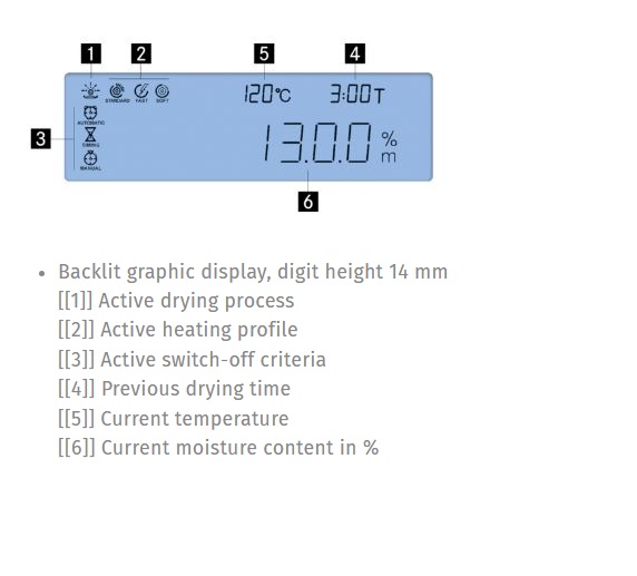 Moisture Analyzer KERN DAB 200-2