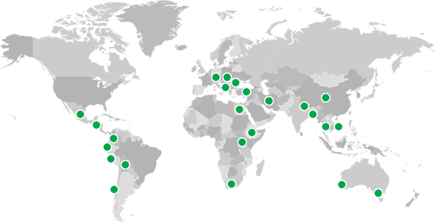 easy cert locations world map