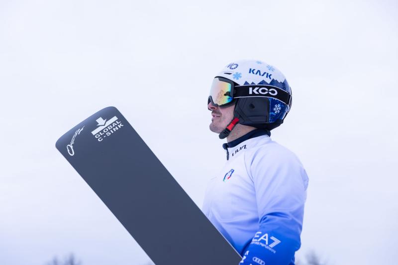 Maurizio Bormolini schätzt die Ruhe des Boards.