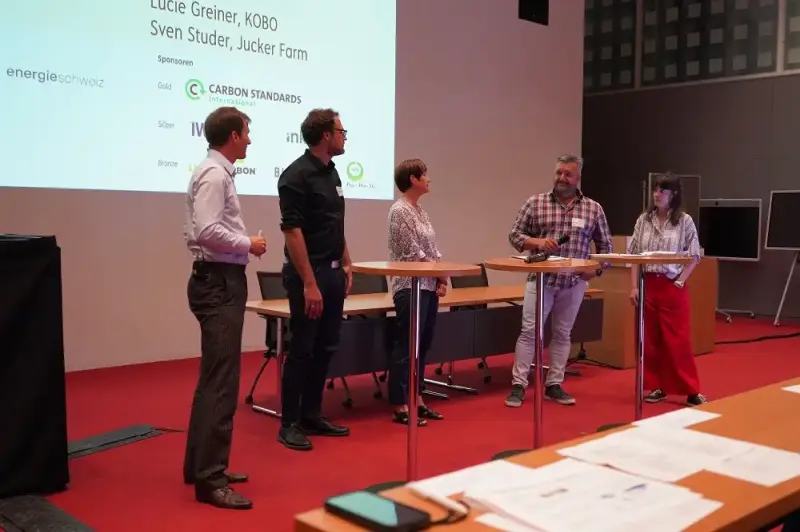 Podiumsdiskussion pflanzenkohle fachtagung